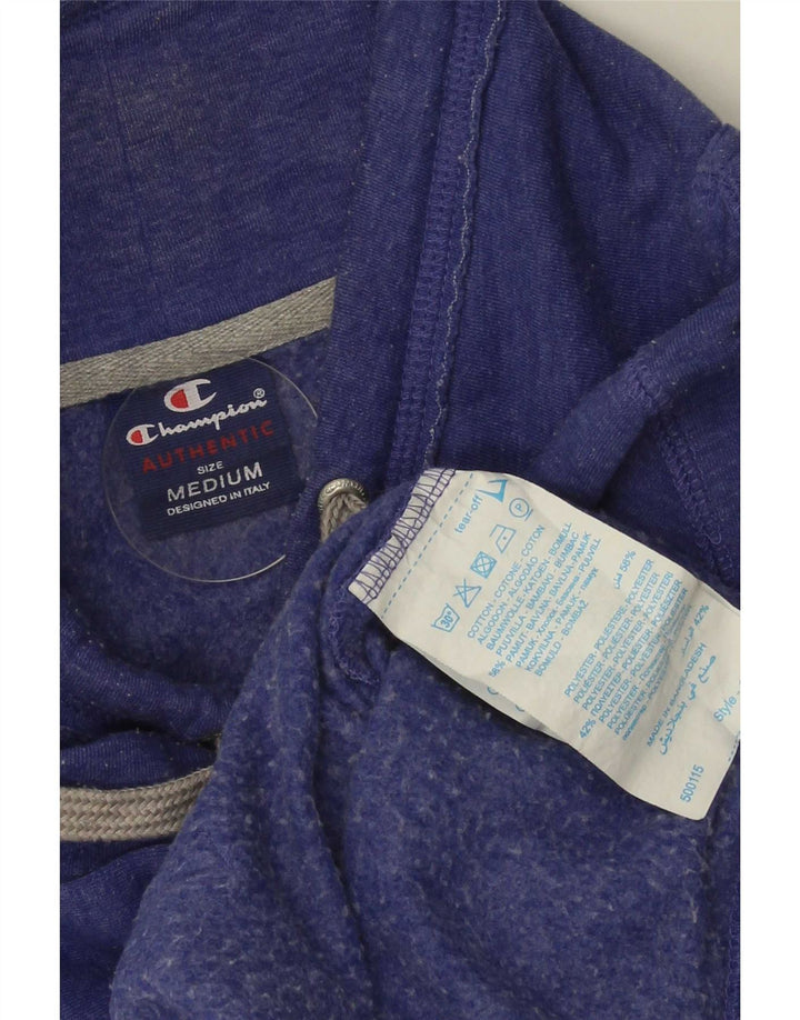 Champion Γυναικείο Γραφικό Φούτερ Jumper UK 14 Μεσαίο Μπλε Βαμβακερό