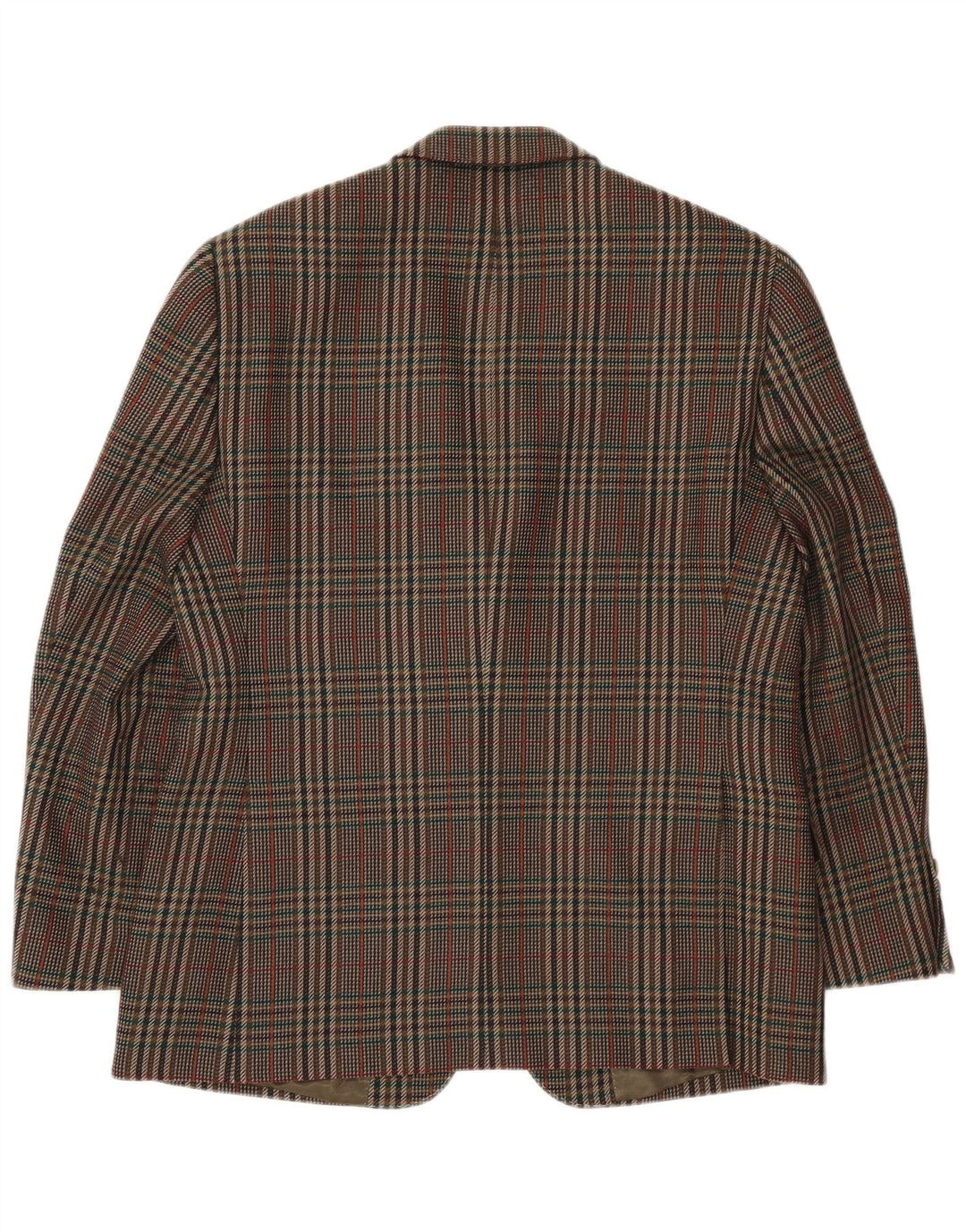 MAGEE Ανδρικό σακάκι σακάκι με 2 κουμπιά UK 38 Medium Khaki Houndstooth