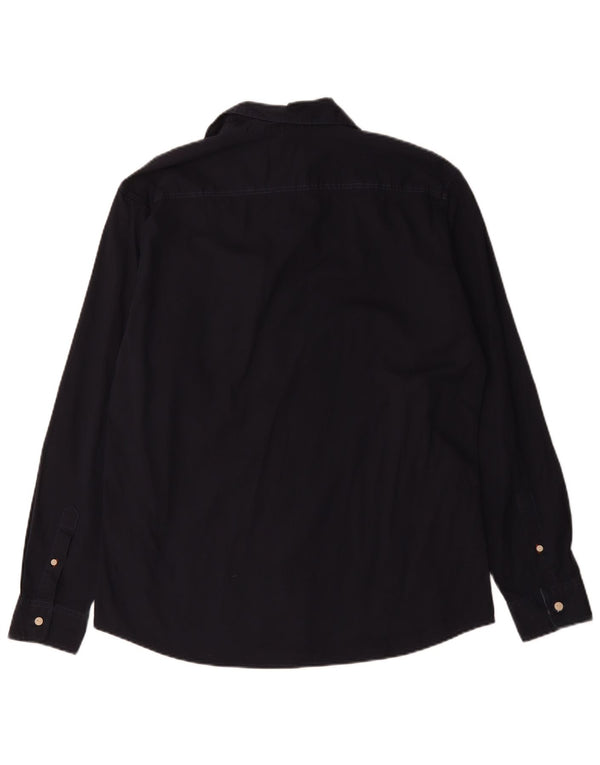 Jack & Jones Ανδρικό πουκάμισο XL Navy Blue Cotton