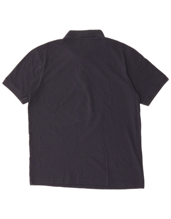 Ανδρικό πουκάμισο πόλο Kappa XL Navy Blue Cotton