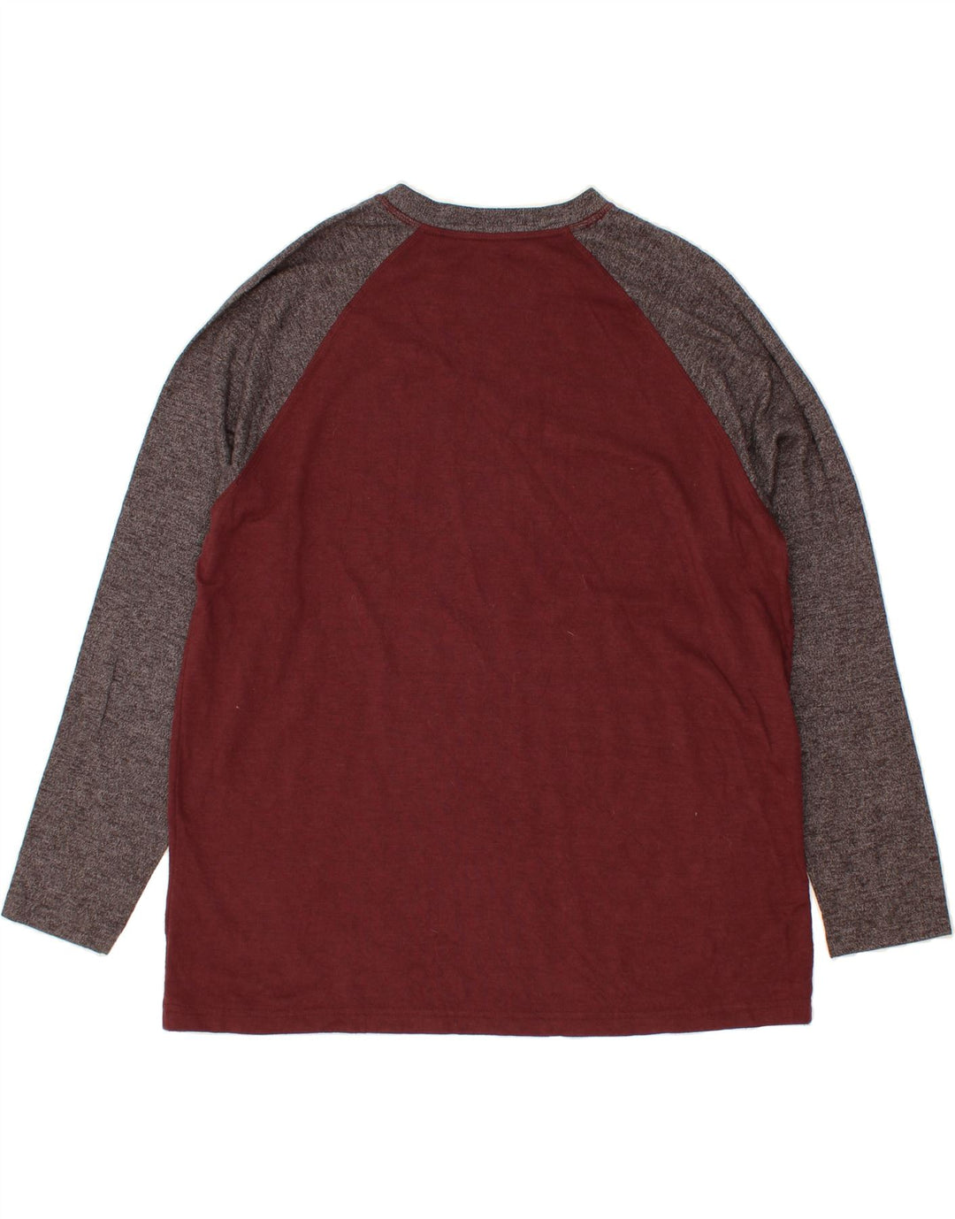 EDDIE BAUER Ανδρικό μακρυμάνικο μπλουζάκι 2XL βαμβακερό καφέ χρώματος