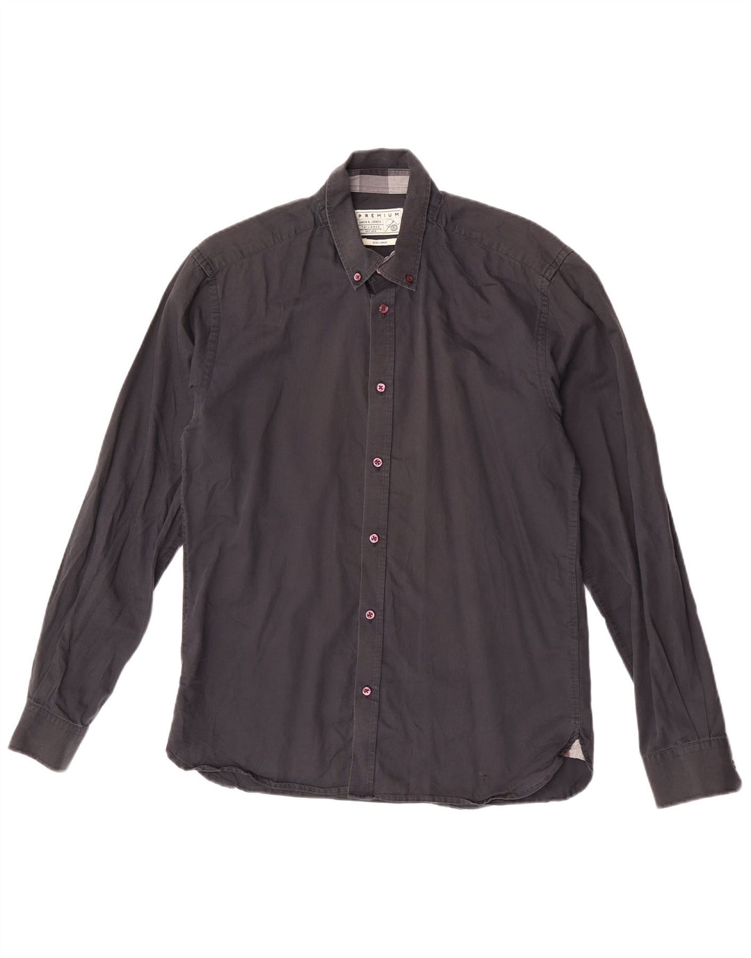 Jack & Jones Ανδρικό πουκάμισο μεγάλο μπλε ναυτικό