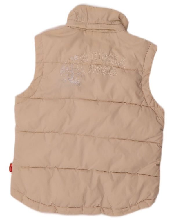 O'Neill Girls Padded Gilet 15-16 Years Beige Nylon