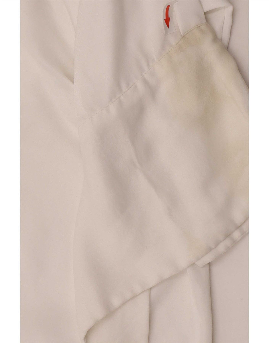 Zara Γυναικεία Μπλούζα UK 10 Small White Viscose