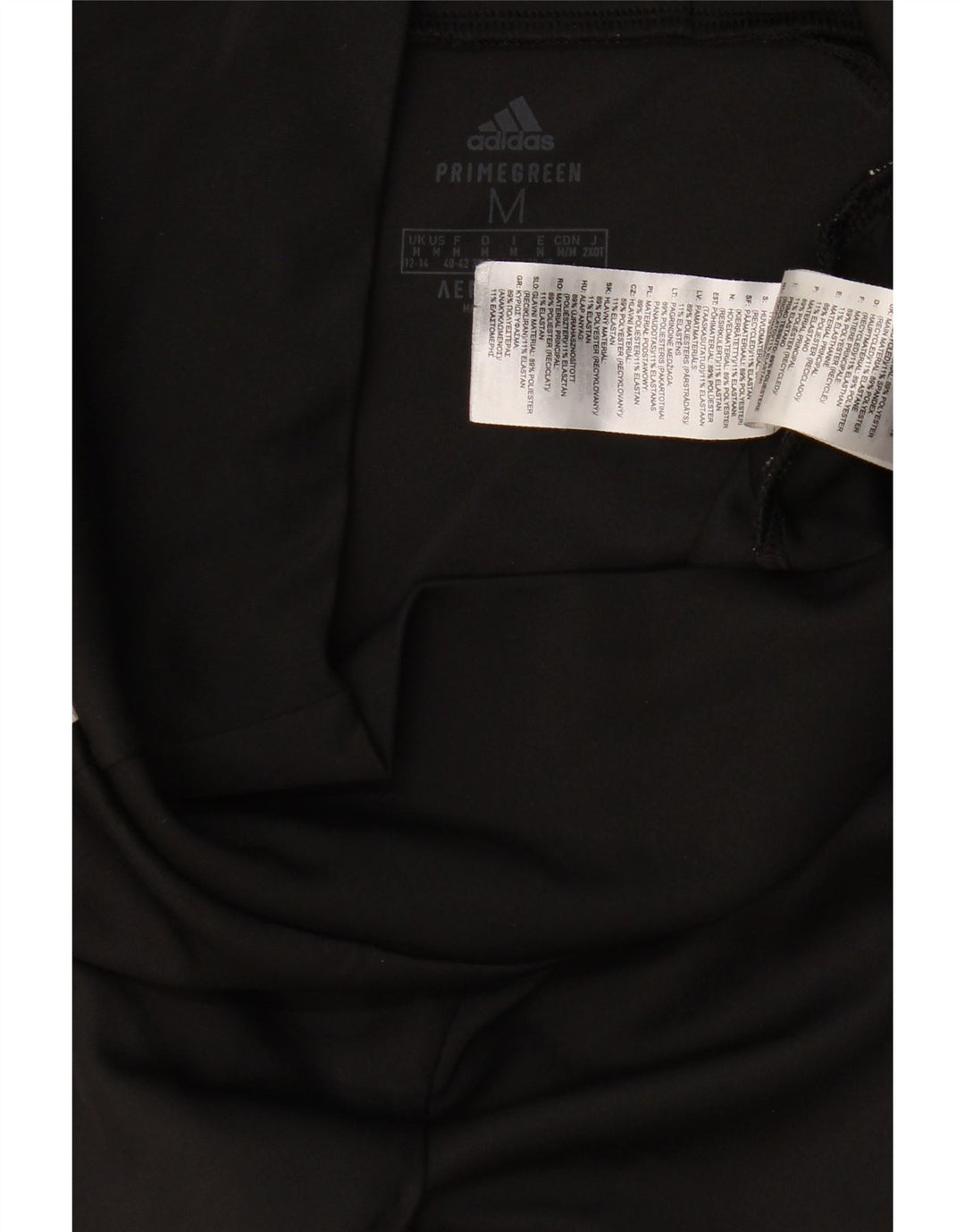 Adidas Γυναικεία Aeroready Κάπρι Κολάν UK 12/14 Μεσαίο μαύρο πολυεστέρα