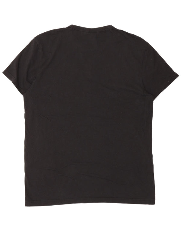 G-STAR Ανδρικό γραφικό T-Shirt Top XL Μαύρο βαμβακερό
