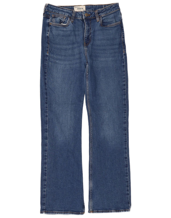 Fat Face Bootcut Jeans UK 12 Medium W30 L29 Blue Cotton