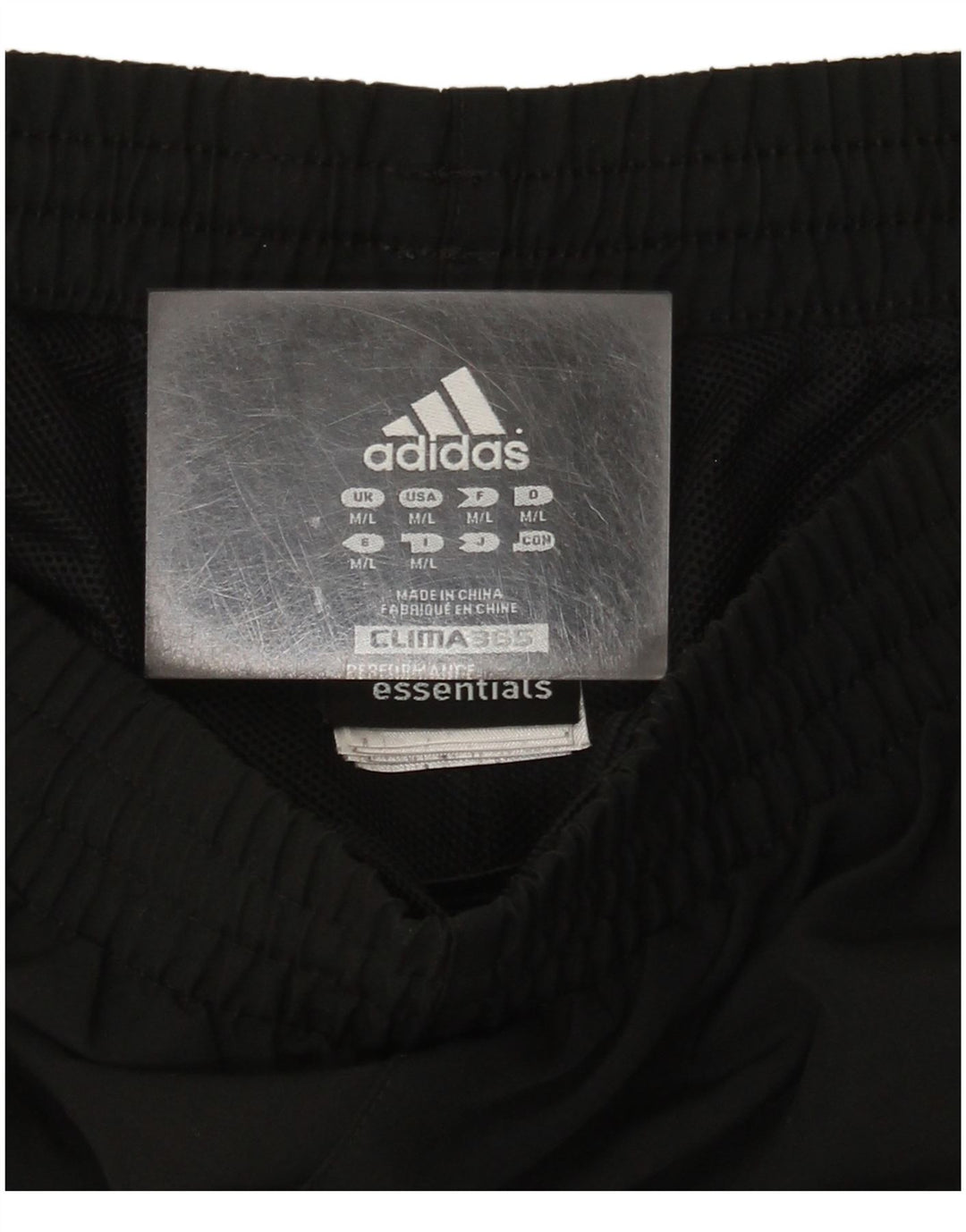 Ανδρικό παντελόνι Adidas Clima 365, μεσαίο μαύρο πολυεστέρα