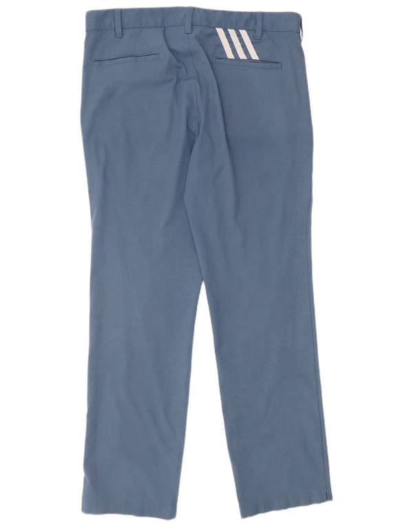Ανδρικό παντελόνι Chino Adidas Regular Fit W34 L32 Navy Blue Polyester Sports