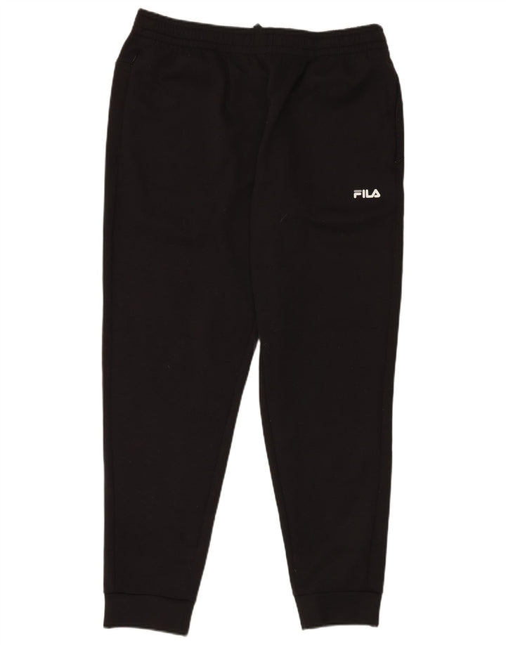 Ανδρική φόρμα FILA Παντελόνι Joggers Μεγάλο Μαύρο Πολυεστέρα