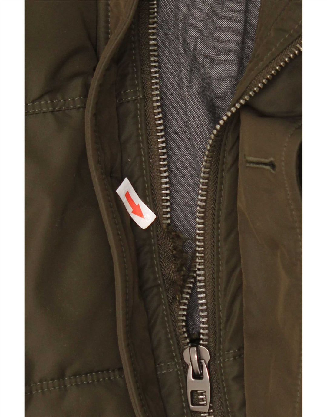 Zara Ανδρικό μπουφάν με επένδυση UK 38 Medium Khaki