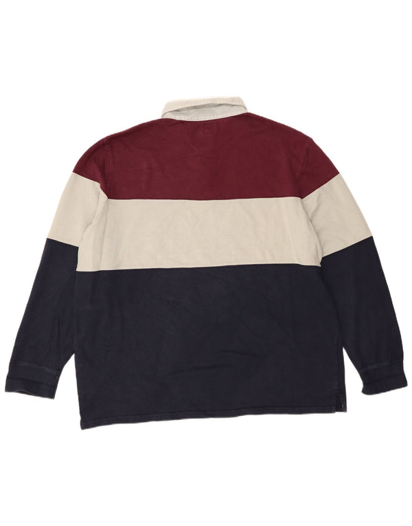 Ανδρικό γραφικό μπλουζάκι ράγκμπι πόλο Levi's 2XL πολύχρωμο μπλοκ