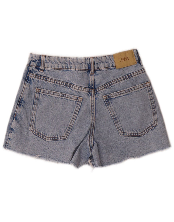 Zara Girls Τζιν Σορτς 11-12 ετών W24 Μπλε Βαμβακερό