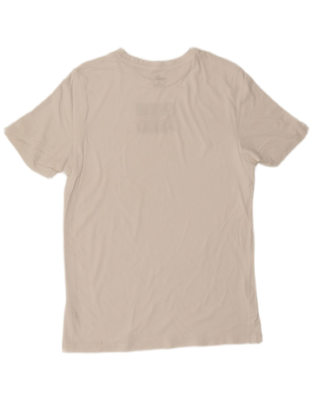 Ανδρικό γραφικό μπλουζάκι Puma Top Medium White