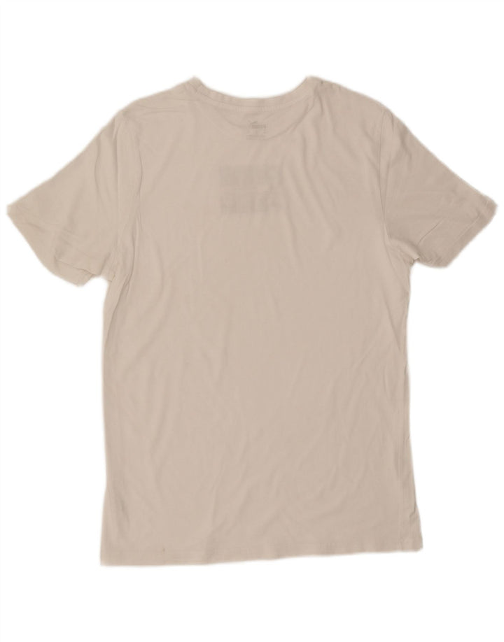 Ανδρικό γραφικό μπλουζάκι Puma Top Medium White