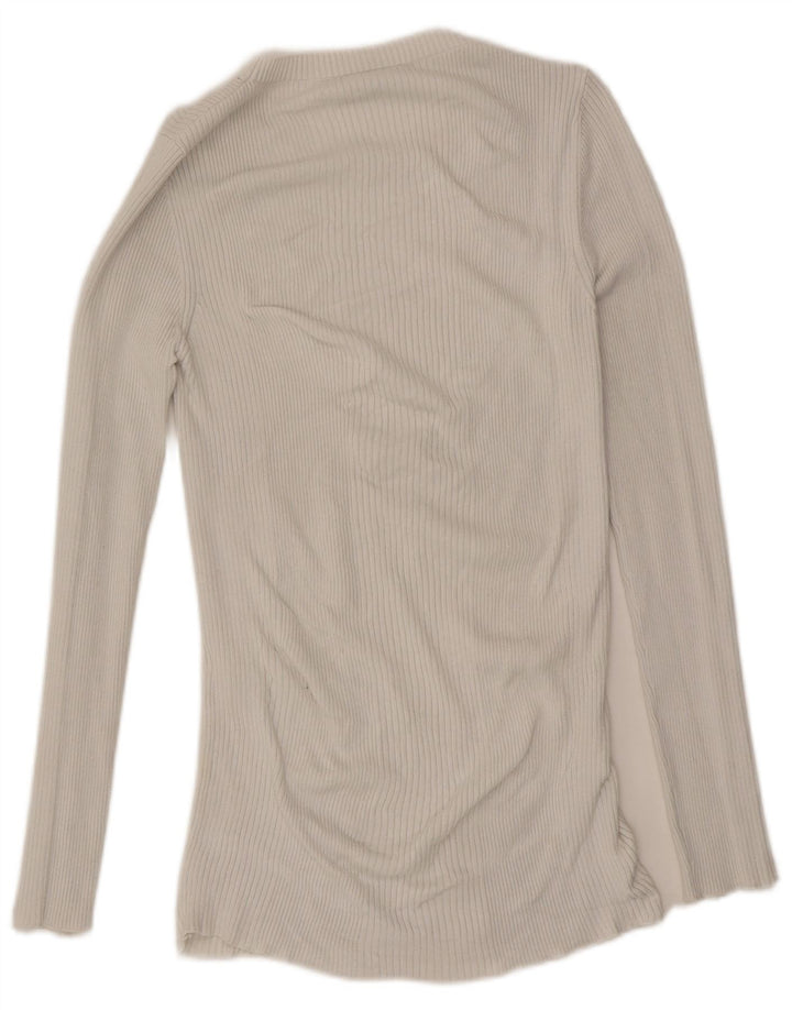 French Connection Γυναικείο τοπ Μακρύ μανίκι UK 10 Small White