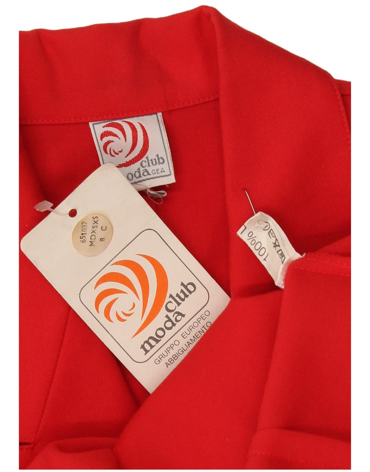 Vintage γυναικείο φόρεμα με θήκη IT 44 Medium Red
