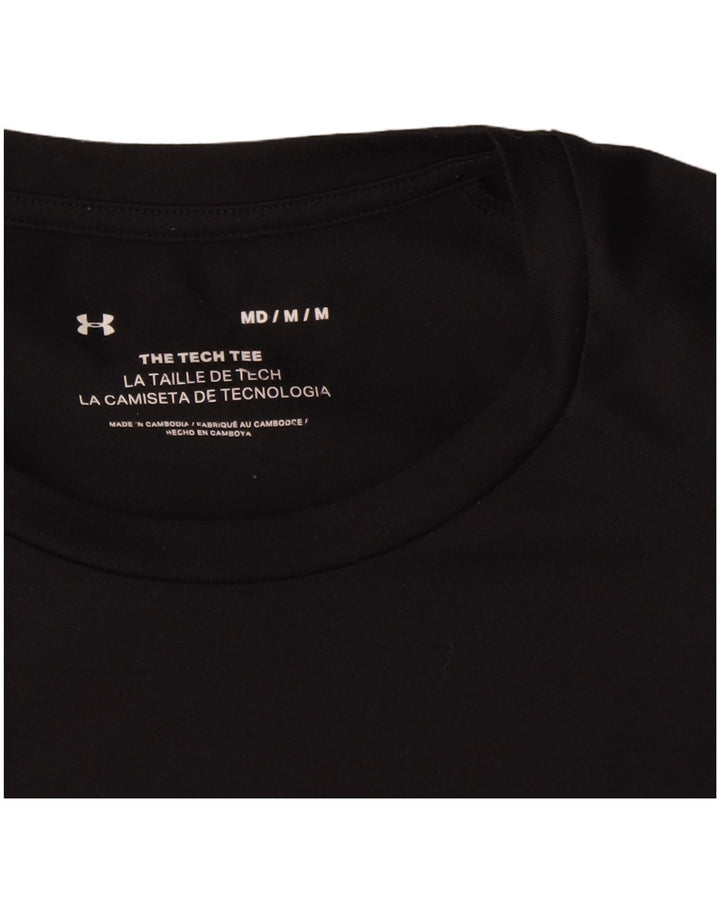 Ανδρικό T-Shirt Under Armour Top Μεσαίο Μαύρο Πολυεστέρα