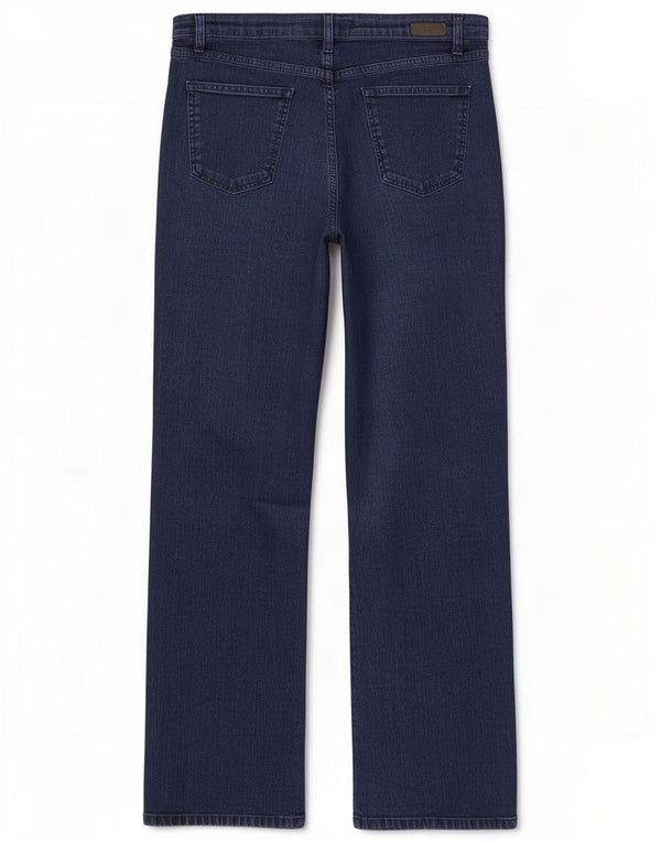 Marks & Spencer Women Per Una Bootcut Jeans UK 14 Medium W30 L29 Navy Blue