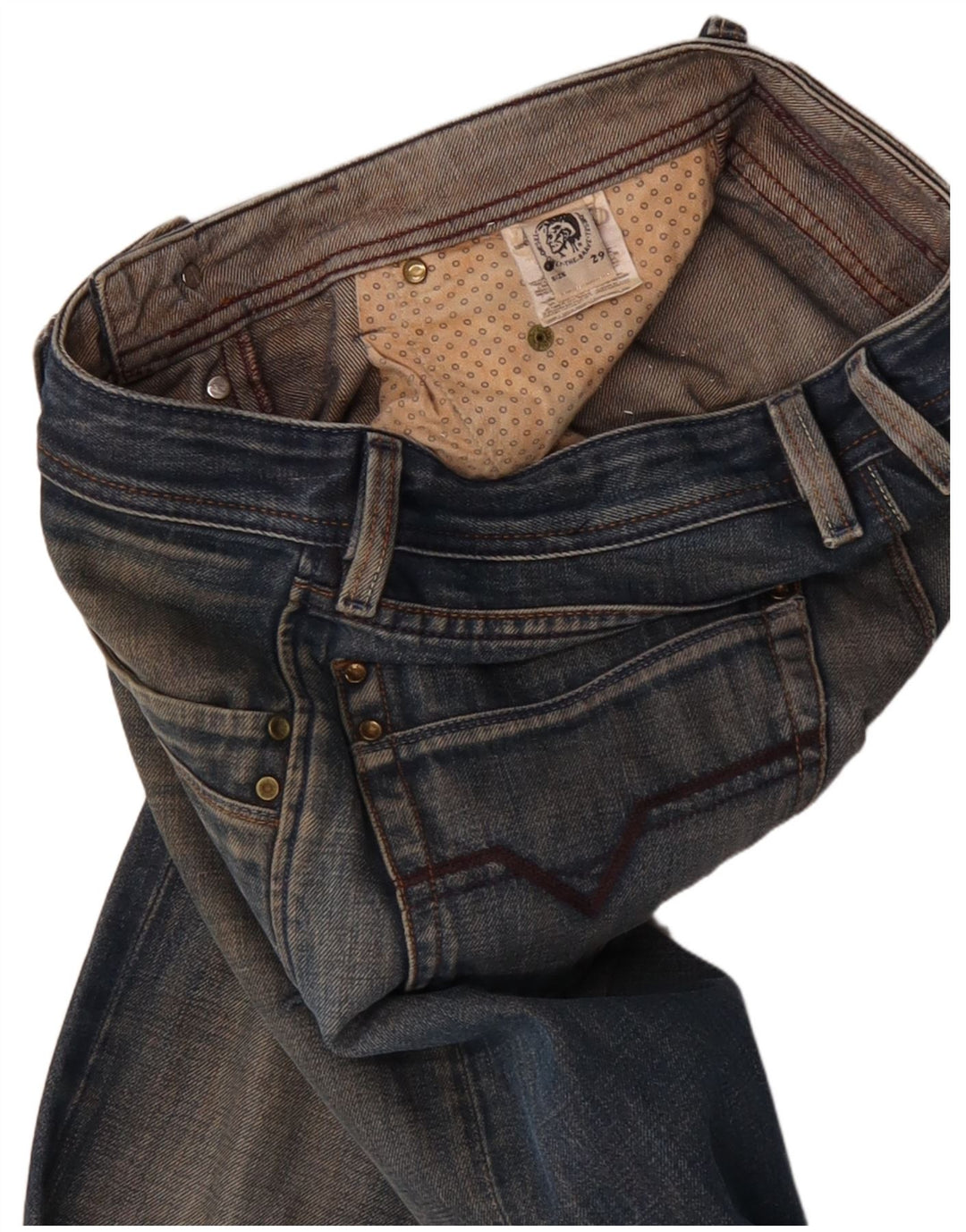 Ανδρικό τζιν Diesel Bootcut W29 L30 Μπλε βαμβακερό