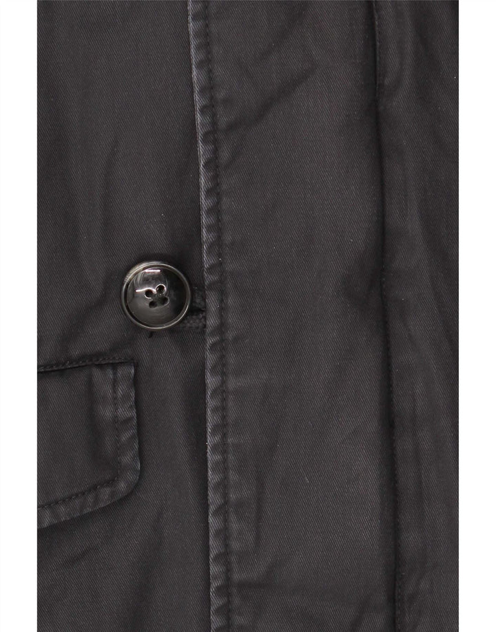 Woolrich Ανδρικό μπουφάν Parka με κουκούλα UK 40 Large Navy Blue Cotton