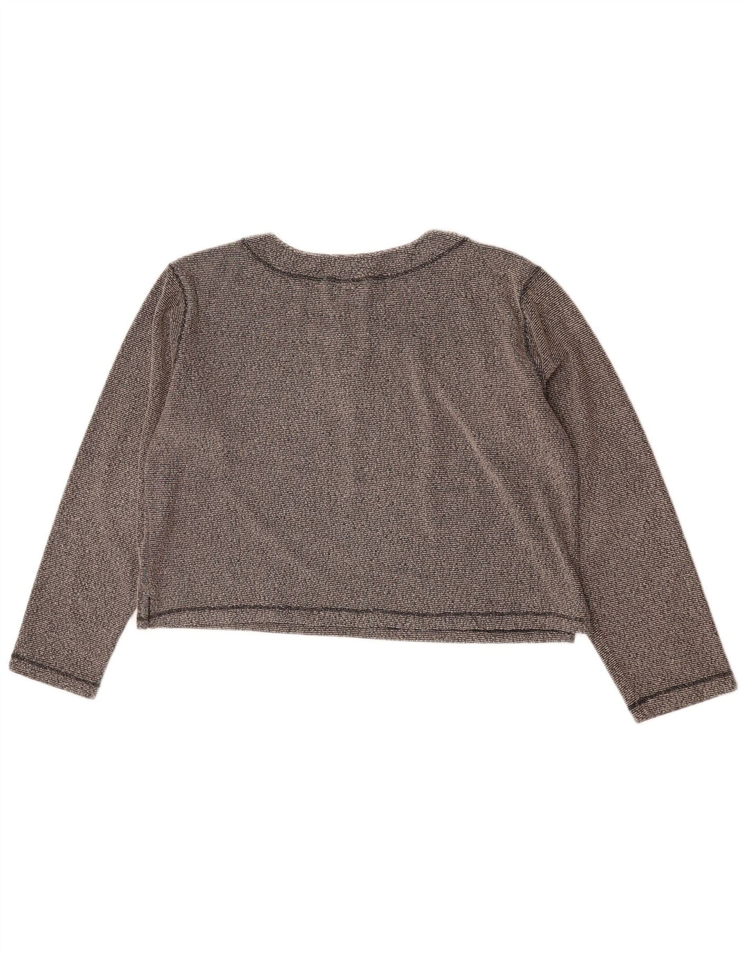 Champion γυναικείο τοπ μακρυμάνικο UK 16 Large Grey Flecked Polyester