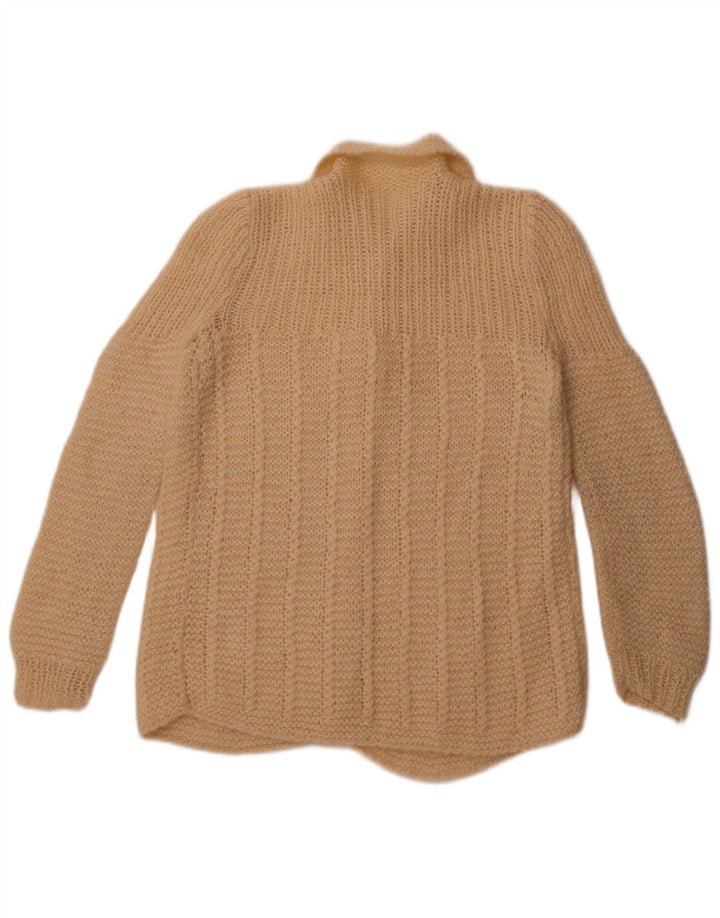 Vintage Γυναικεία Ζακέτα UK 14 Medium Beige