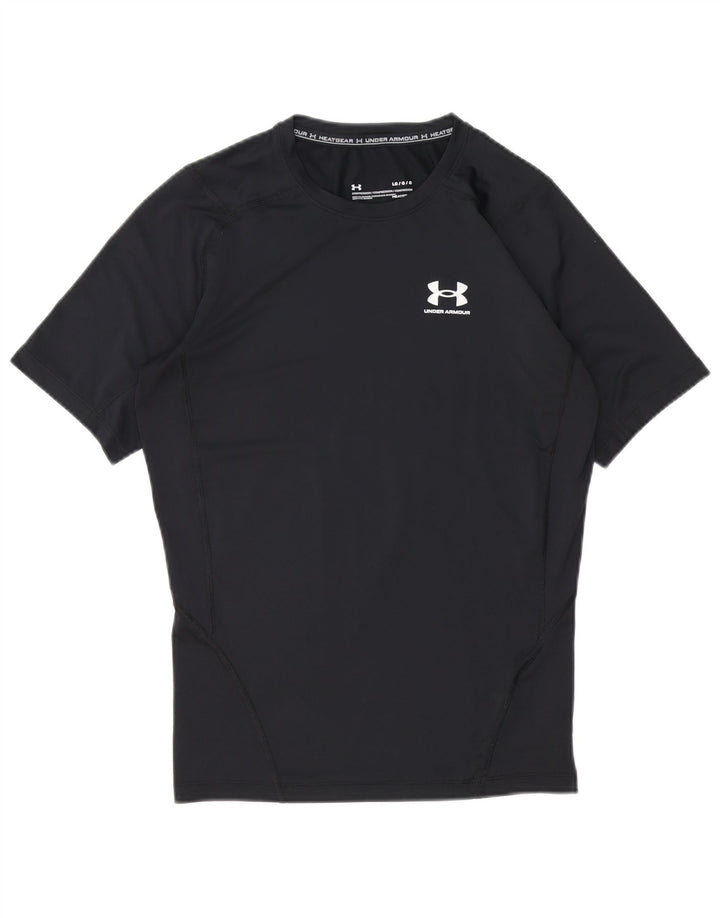 Under Armour Ανδρικό T-Shirt Heat Gear Top Large Μαύρο Πολυεστέρας