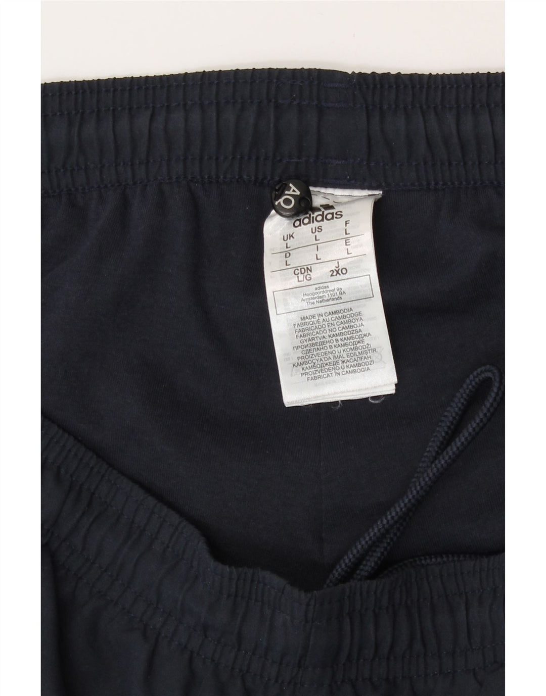 Ανδρική αθλητική φόρμα Adidas Παντελόνι Μεγάλο Navy Blue Polyester Sports