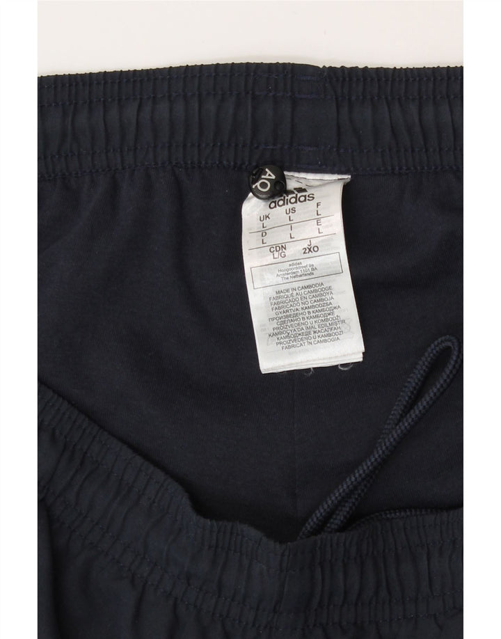 Ανδρική αθλητική φόρμα Adidas Παντελόνι Μεγάλο Navy Blue Polyester Sports