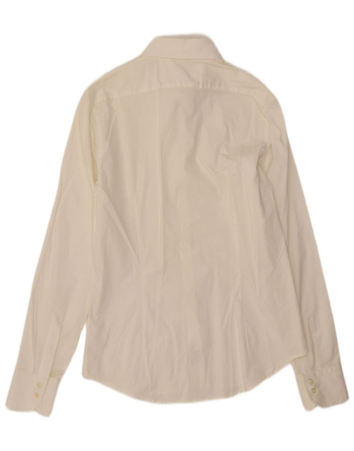 Ανδρικό πουκάμισο BENETTON Λευκό μεσαίο