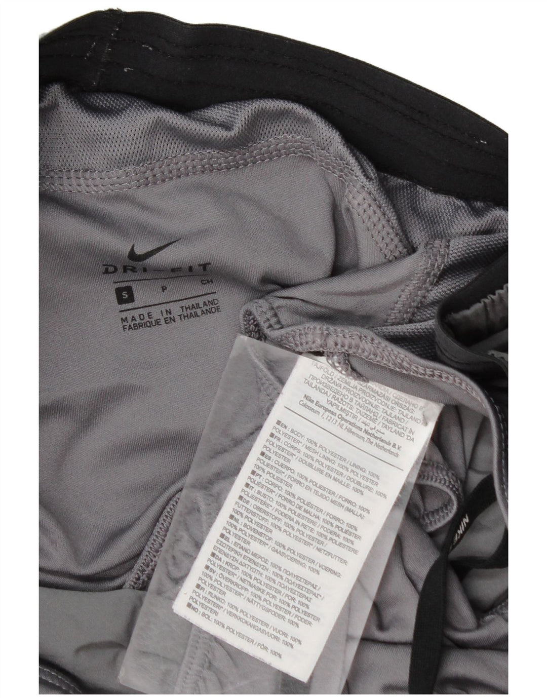 Γυναικείο αθλητικό σορτς Nike Dri Fit UK 10 Small Grey Polyester