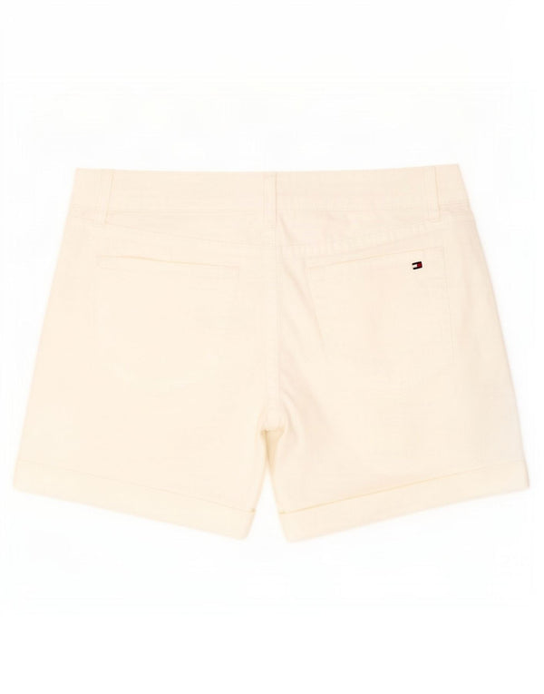 Tommy Hilfiger Γυναικείο Σορτς Chino US 6 Medium W32 Λευκό βαμβακερό