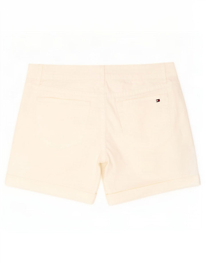 Tommy Hilfiger Γυναικείο Σορτς Chino US 6 Medium W32 Λευκό βαμβακερό