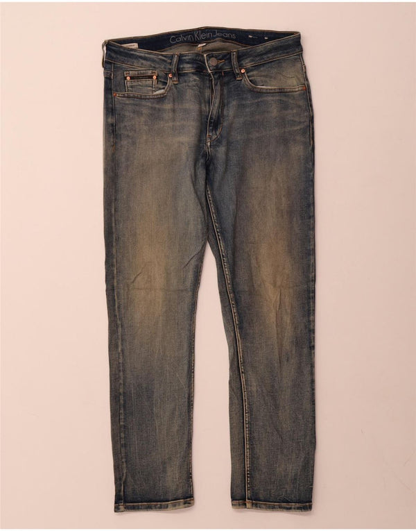 Calvin Klein Γυναικείο Slim Jeans US 8 Medium W30 L27 Blue