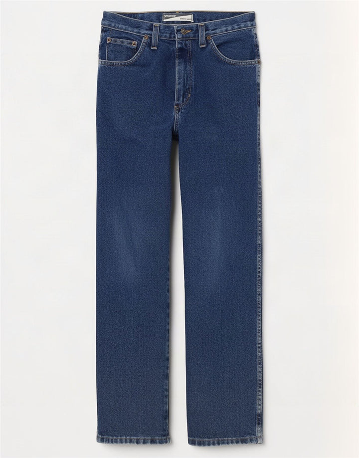 Ανδρικό τζιν κανονικό ίσιο Wrangler W30 L30 Μπλε βαμβακερό
