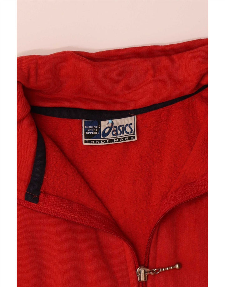 Asics Boys αθλητική φόρμα Top Jacket 11-12 Years Red Cotton