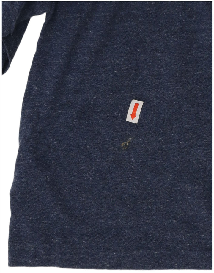 Ανδρικό T-Shirt POLO RALPH LAUREN Τοπ μεσαίο μπλε ναυτικό βαμβακερό