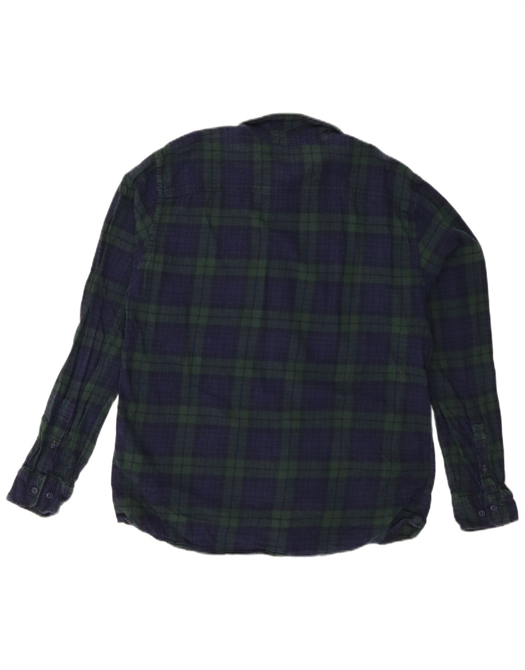 JACK & JONES Ανδρικό Premium Φανελένιο Πουκάμισο XL Navy Blue Check Cotton