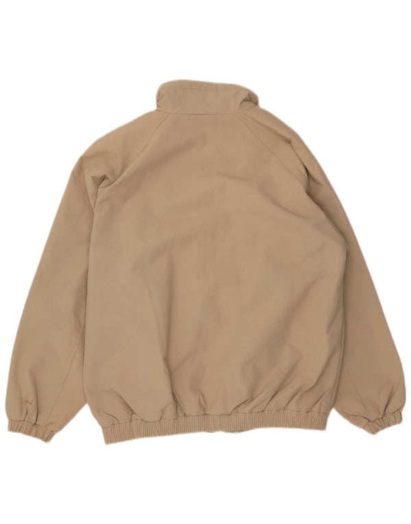 Ανδρικό μπουφάν Asics Bomber UK 40 Large Beige Polyamide