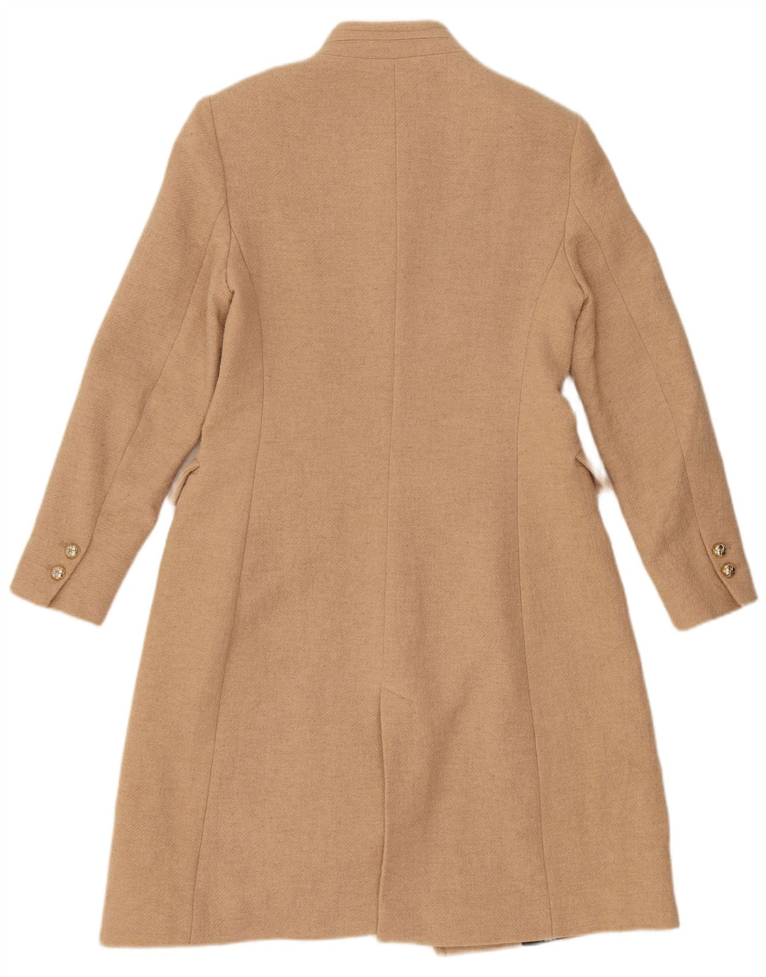 Zara Γυναικείο Πανωφόρι UK 12 Medium Beige Wool