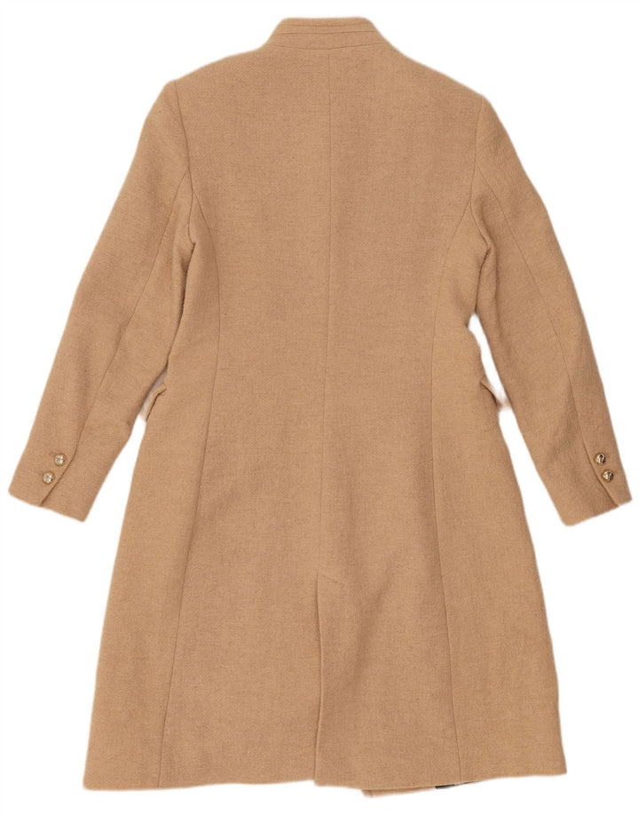 Zara Γυναικείο Πανωφόρι UK 12 Medium Beige Wool