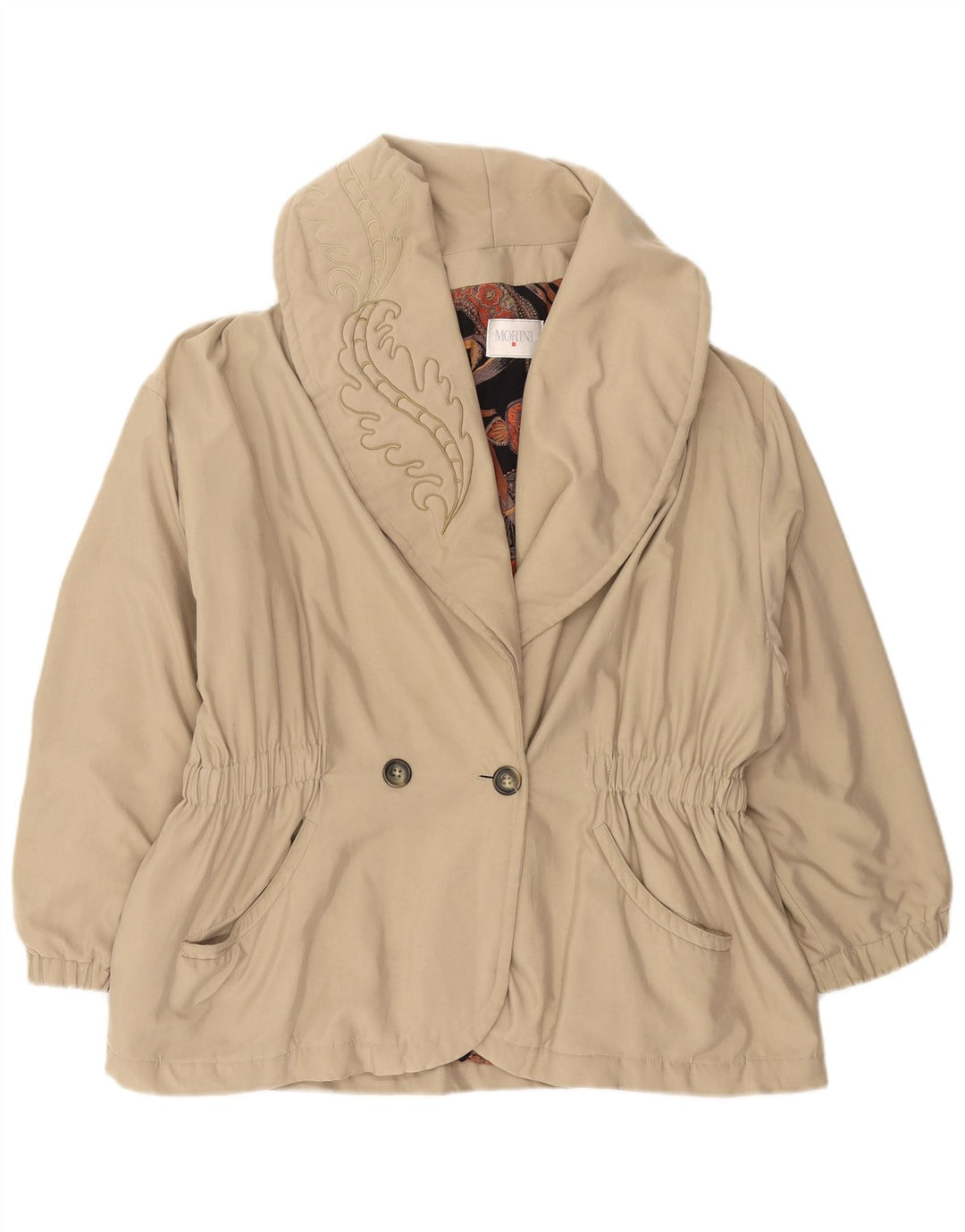 Vintage Γυναικείο Παλτό UK 16 Large Beige