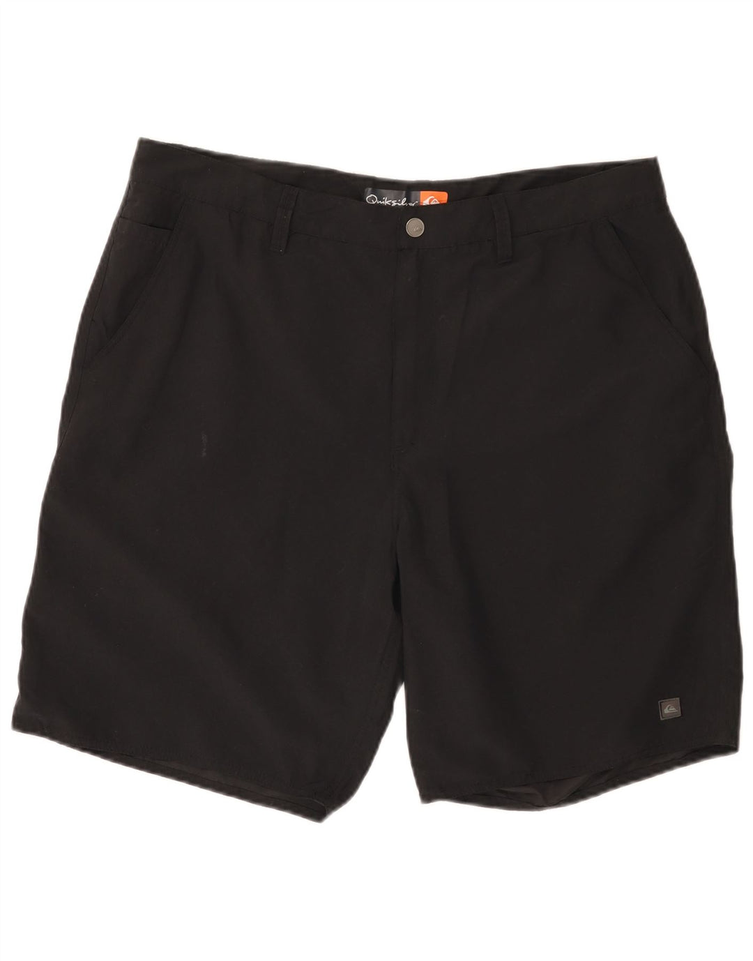 Ανδρικό σορτς Chino Quiksilver W36 μεγάλο μαύρο πολυεστέρα