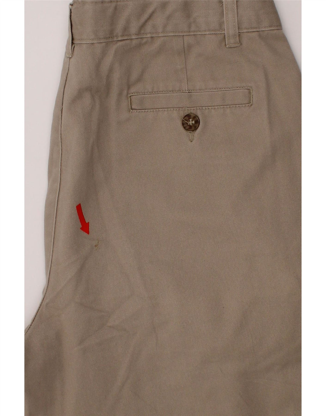 IZOD Boys Regular Chino Shorts 15-16 Years W28 Beige Cotton Vintage Izod and Second-Hand Izod from Messina Hembry 