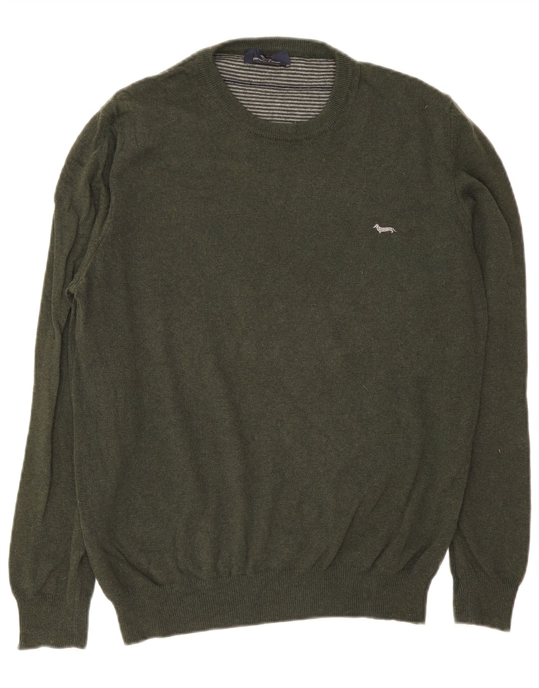 Ανδρικό πουλόβερ Harmont & Blaine Crew Neck Jumper Μεγάλο Πράσινο Πολυαμίδιο