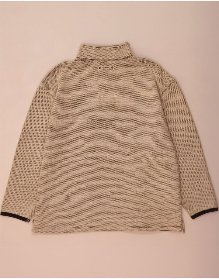 Ανδρικό φούτερ Weird Fish με φερμουάρ Jumper XL Μπεζ βαμβακερό