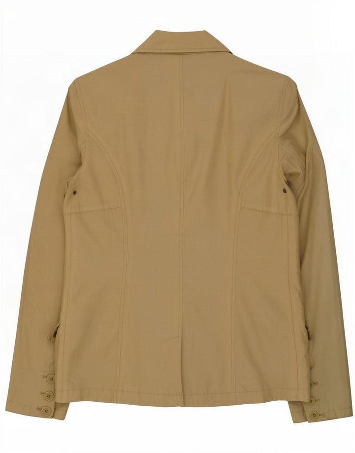 Woolrich Γυναικείο Μπλέιζερ Μπουφάν UK 16 Μεγάλο Χακί Βαμβάκι