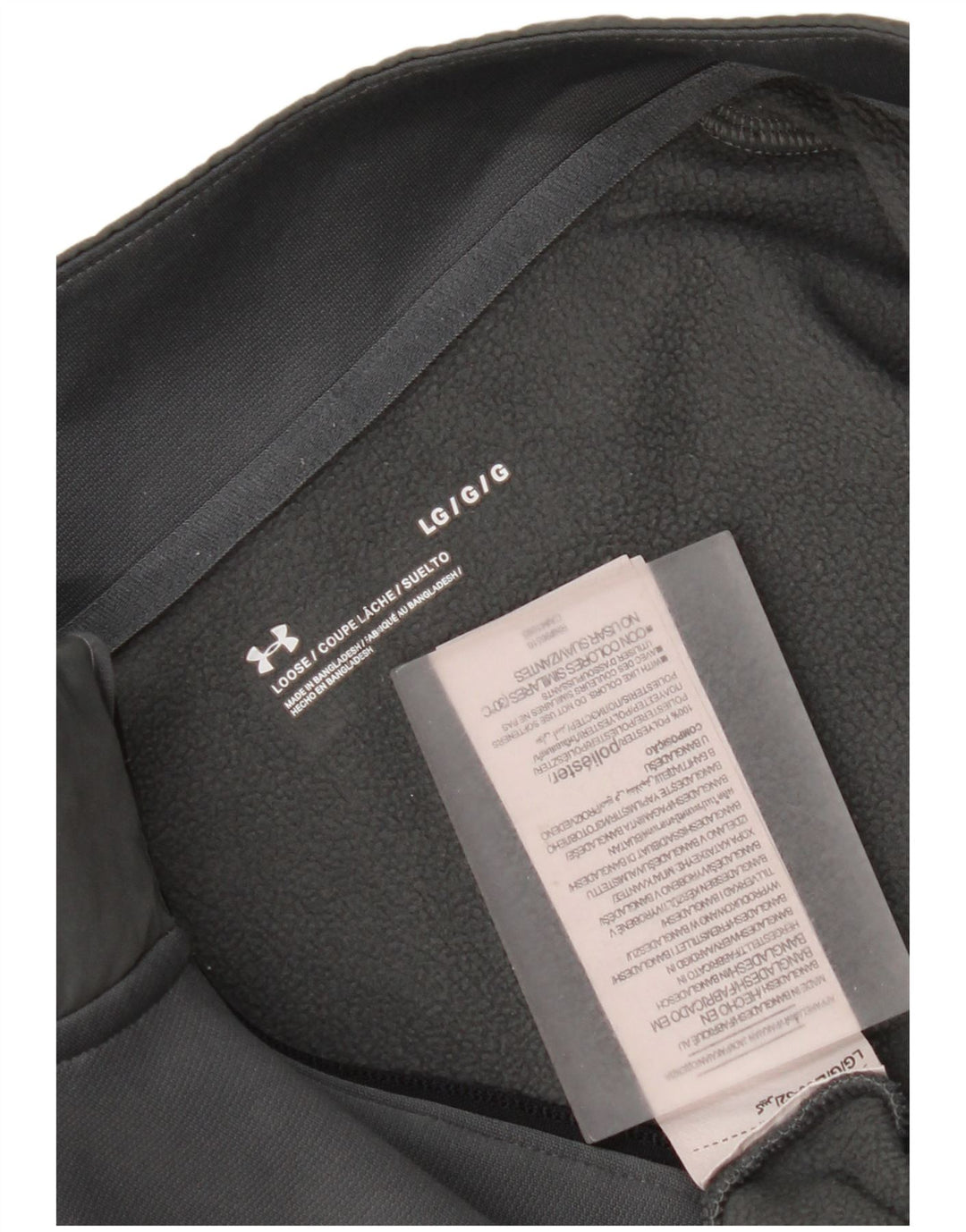 Ανδρικό φούτερ με φερμουάρ Under Armour, Jumper, μεγάλο γκρι πολυεστέρα