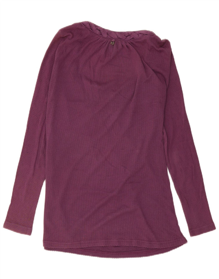 Γυναικείο τοπ Marlboro Classics Μακρυμάνικο UK 14 Large Purple